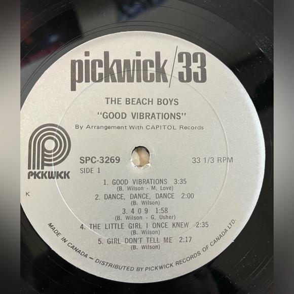 The Beach Boys. Good Vibrations. Vinyl Record Album. Lp. Original - Picture 4 of 4